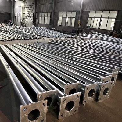 18m 25m 30m Factory direct sales galvanized Street Light Pole flood light pole football led light stadium lighting pole