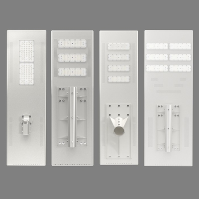 Symmetric / Asymmetric Solar LED Street Light 3000 - 18000lm 120 Degree Beam Angle