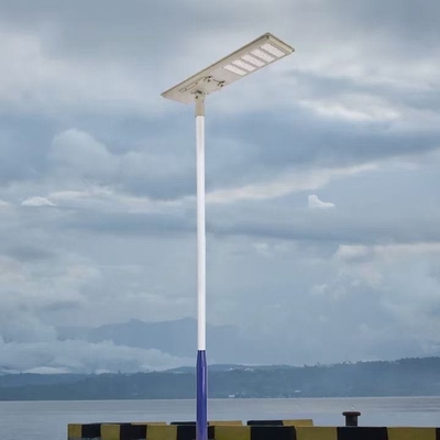 Ip65 Aluminum Material Solar Powered Led Street Lamp With 140° Lighting Angle And More Than 12 Hours Lighting Time