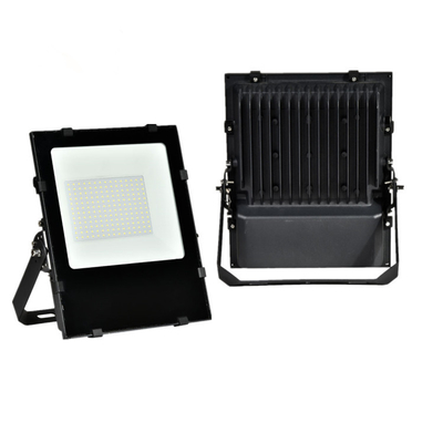 Aluminum Portable 100w Square LED Floor Standing Parking Lot Flood Light 2700K-6000K