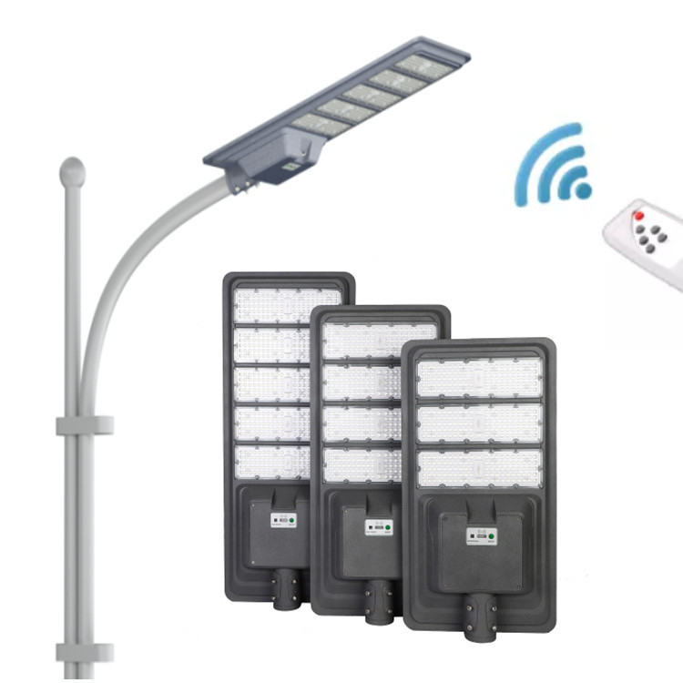 IP65 Waterproof Die Cast All In 1 Solar Panel Controller Streetlight 200watt 12 Hours