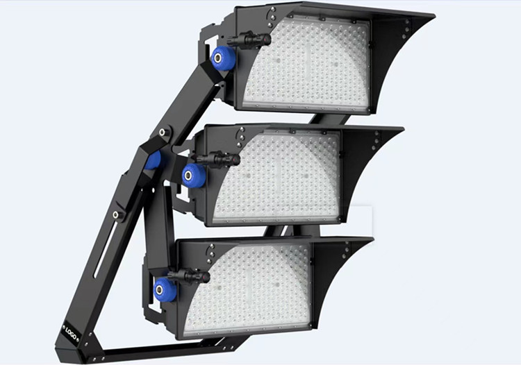 500W 1000W 1500W Outdoor Sport Stadium Floodlight IP66 With 4 Modules Adjustable LED Flood Light